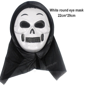 Halloween Retro Mask Ghost Festival Masquerade Party Horror Scary Skull
