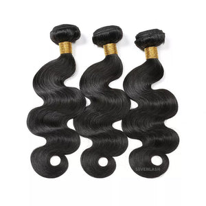 Brazilian Body Wave Raw Virgin Hair Weaving Natural Color 10A 8-34 inches 3 Pcs 100% Human Hair Weave Bundles