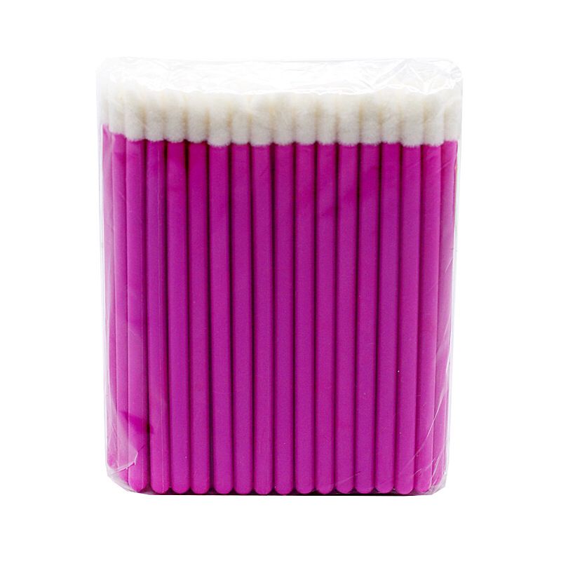 Colorful Lint Free Lip Eyelash Brush 50 pieces/pack