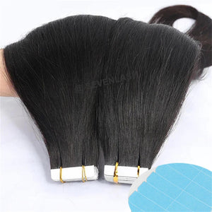 Tape In Hair Extensions 10A Grade Straight Body Wave