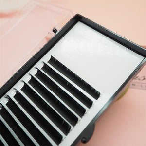 0.15mm Ellipse Flat Lashes 12 Rows