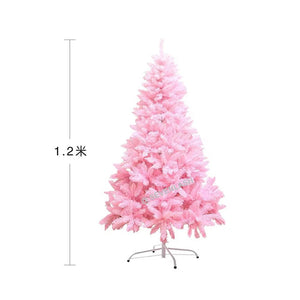 boxed 1.2m pink Christmas tree package size 80x14x14 cm